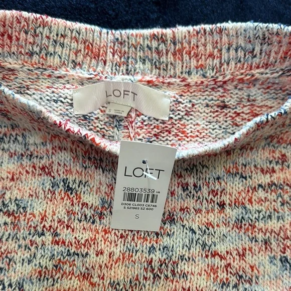 Loft Multicolored Soft Sweater - Picture 2 of 3